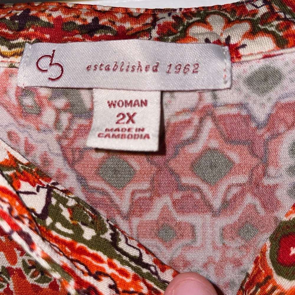 Dressbarn Roz & Ali Top - Picture 3 of 6